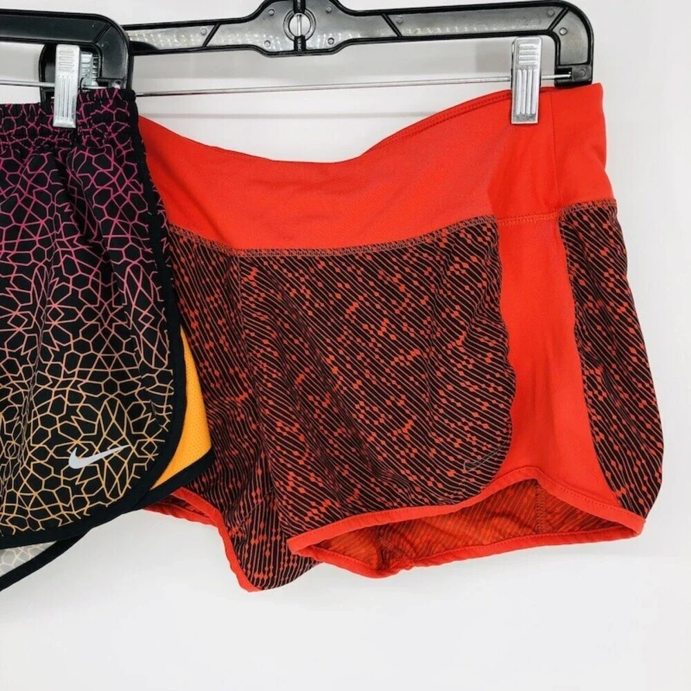 Nike Pack of Two Women's Multicolor Dri-Fit Pullover Activewear Shorts Size M